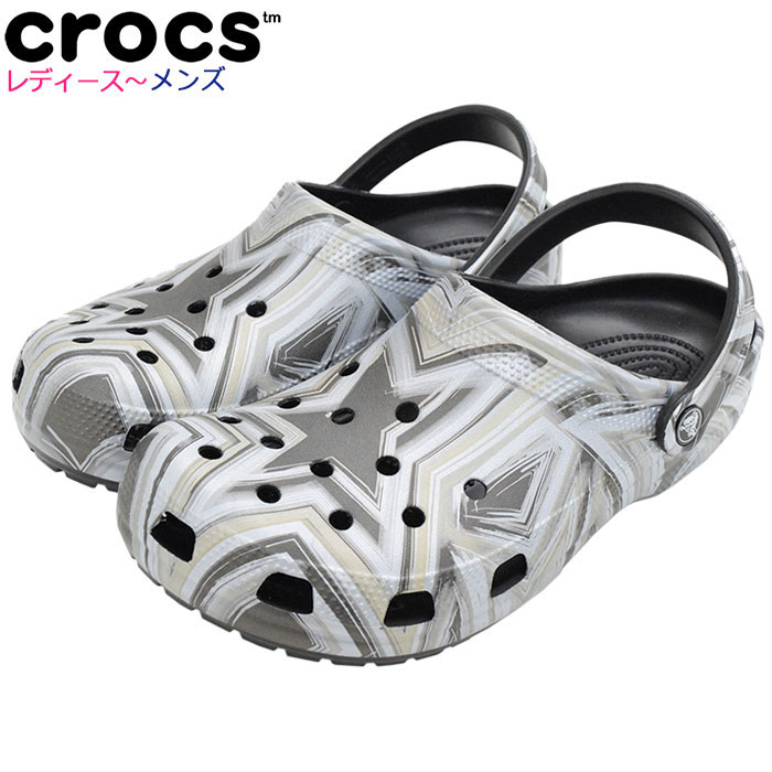 楽天市場】クロックス crocs サンダル レディース  メンズ クラシック ヴァケイ バイブル クロッグ ( crocs CLASSIC  VACAY VIBES CLOG unisex ユニセックス コンフォートサンダル SANDAL LADIES MENS・靴 シューズ SHOES  206375 ) ice field icefield : ice field ...