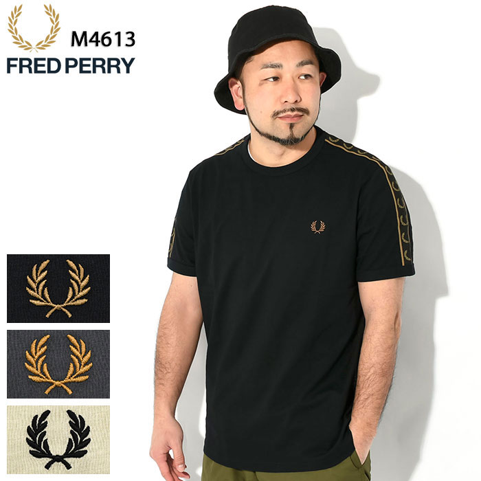 楽天市場】フレッドペリー FRED PERRY Tシャツ 半袖 メンズ ストライプ 