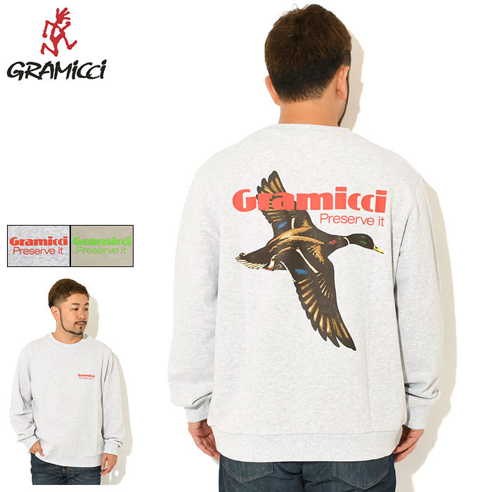 グラミチ GRAMICCI トレーナー メンズ プリザーブ イット クルー スウェット ( GRAMICCI Preserve It Crew Sweat スエット トレナー トレイナー トップス メンズ レディース ユニセックス 男女兼用 G4FU-J115 ) ice field icefield 11,011円