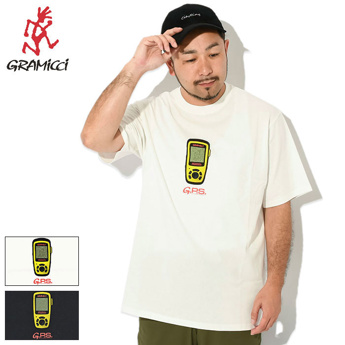 グラミチ GRAMICCI Tシャツ 半袖 メンズ GPS ( GRAMICCI GPS S/S Tee ティーシャツ T-SHIRTS カットソー トップス メンズ レディース ユニセックス 男女兼用 G4FU-T094 )[M便 1/1] ice field icefield