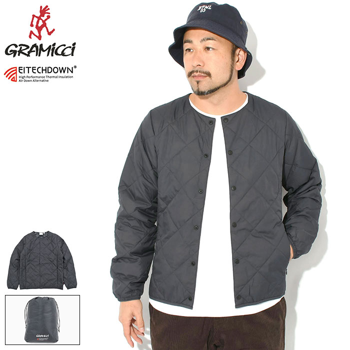 グラミチ GRAMICCI ジャケット メンズ サーマル インサレーション キルテッド ( GRAMICCI Thermal Insulation Quilted JKT 中綿 保温 暖かい あったか 防寒 インナージャケット JACKET アウター ジャンパー・ブルゾン メンズ レディース ユニセックス 男女兼用 G5FU-J034 )