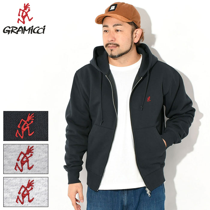 グラミチ GRAMICCI パーカー ジップアップ メンズ 26SS ワン ポイント フル ジップ フーディ ( GRAMICCI 26SS One Point Full Zip Hoodie 保温 暖かい あったか 裏起毛 フード スウェット Zip up Hoody Parker トップス メンズ レディース ユニセックス 男女兼用 G310-FT )