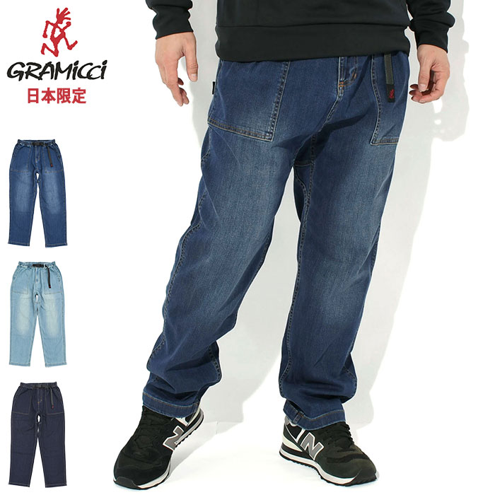 グラミチ GRAMICCI パンツ メンズ 26SS ストレッチ デニム ルーズ テーパード リッジ ( GRAMICCI 26SS Stretch Denim Loose Tapered Ridge Pant 日本限定 クライミングパンツ テーパードパンツ ジーンズ ジーパン Gパン Jean ボトムス メンズ 男性用 GUP6-SJP009 )