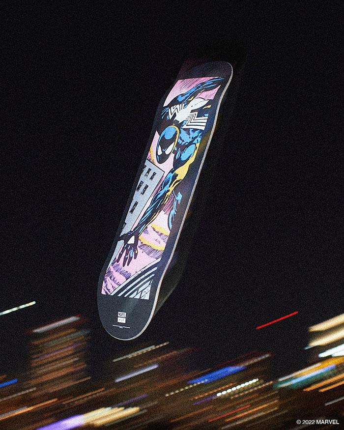 見事な ハフ HUF スケボー スケートボード デッキ 8.25インチ Spider ...