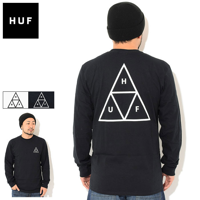 楽天市場】ハフ HUF トレーナー メンズ エッセンシャルズ トリプル