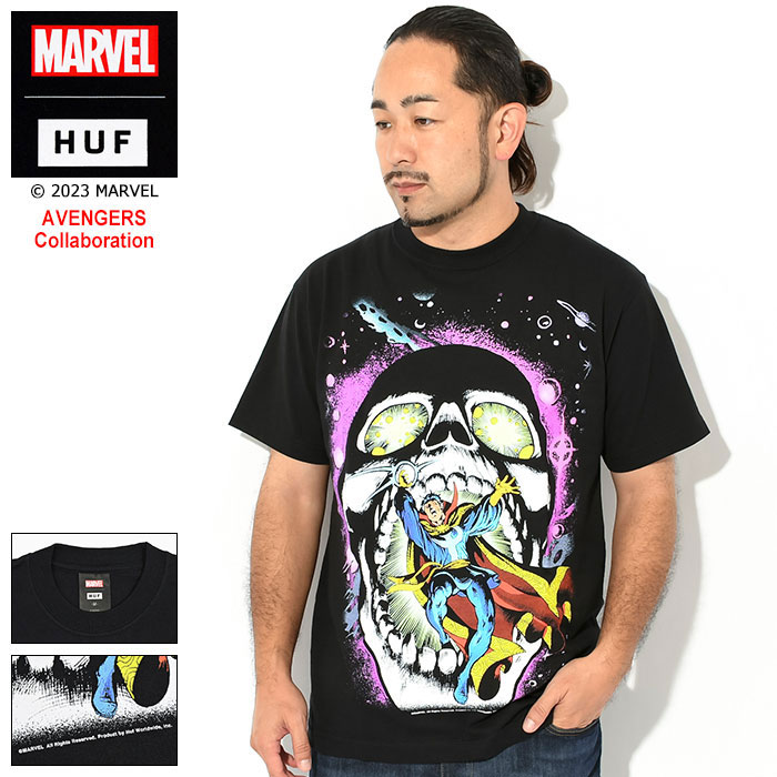 楽天市場】ハフ HUF Tシャツ 半袖 メンズ マーベル アベンジャーズ