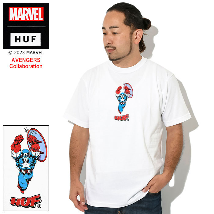 楽天市場】ハフ HUF Tシャツ 半袖 メンズ マーベル アベンジャーズ 