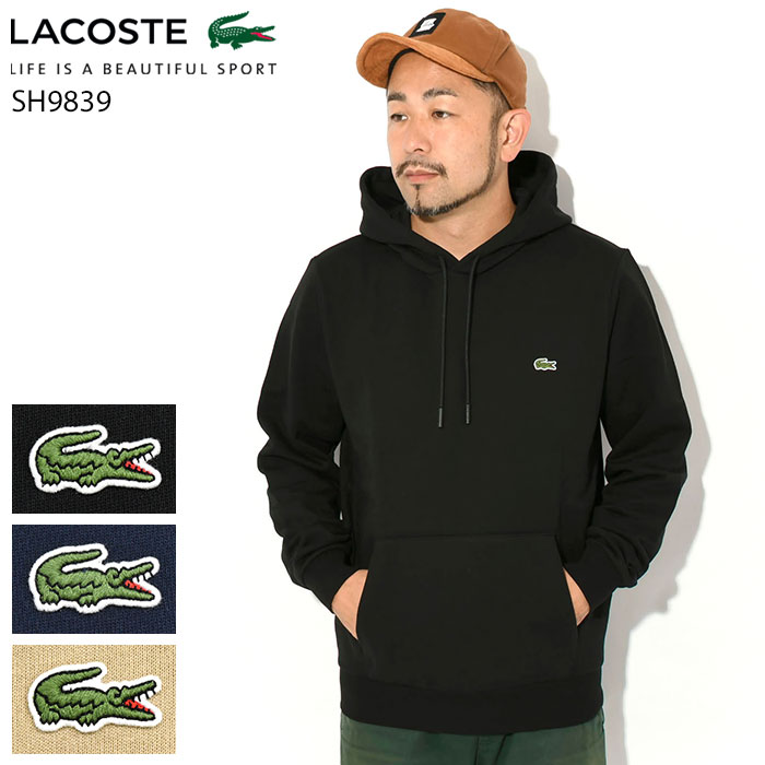 美品　LACOSTE SPORT GOLF メンズプルオーバーパーカー LACOSTE ラコステ パーカー プルオーバー メンズ SH5947