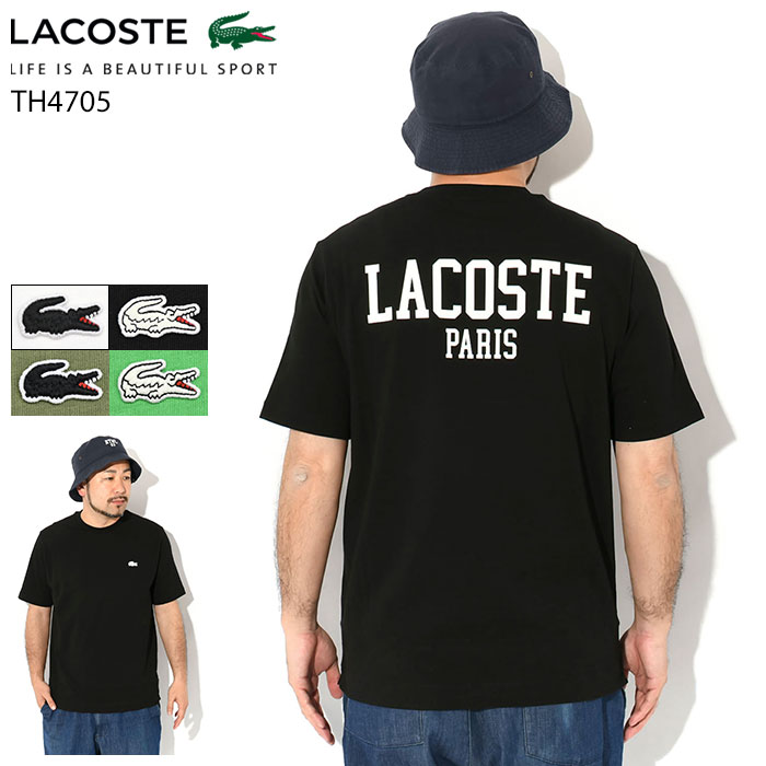 楽天市場】ラコステ tシャツ 半袖 レディース メンズ マイン