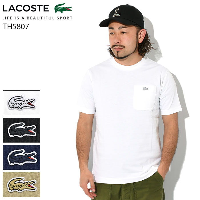 楽天市場】ラコステ LACOSTE Tシャツ 半袖 メンズ TH5830 ベーシック