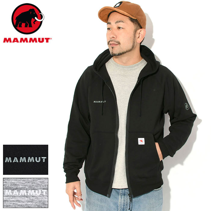 マムート MAMMUT パーカー ジップアップ メンズ 25FW マムート エッセンシャル ミッドレイヤー フル ジップ フーディ ( Mammut Essential ML Full Zip Hoodie 保温 暖かい あったか 裏起毛 速乾 フード ジップパーカー フルジップ スウェット トップス 1014-06470 )|ice field(アイスフィールド)