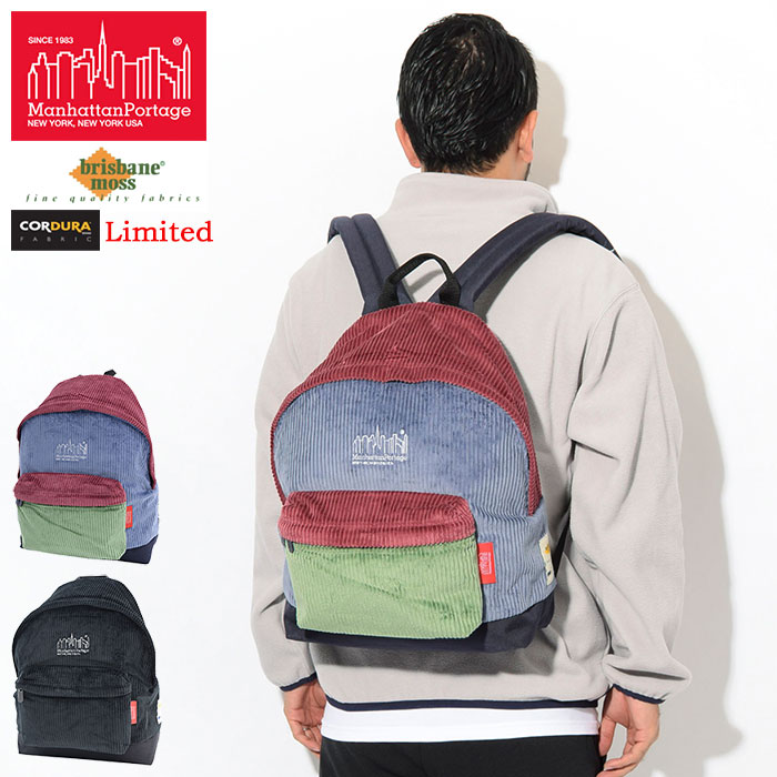 【楽天市場】【ポイント10倍】マンハッタンポーテージ Manhattan Portage リュック ブリスベン モス ファブリック ビッグ