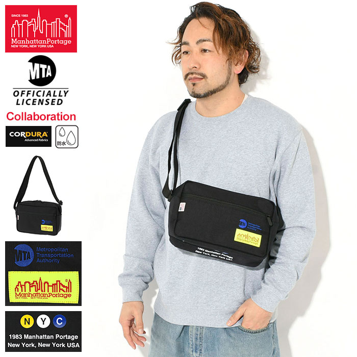 【ポイント10倍】マンハッタンポーテージ Manhattan Portage ショルダーバッグ MTA ザ スプリンター (LG) LVL コラボ ( MTA The Sprinter Bag (LG) LVL MP1401LLVLMTA ニューヨーク メンズ レディース ユニセックス 男女兼用 )