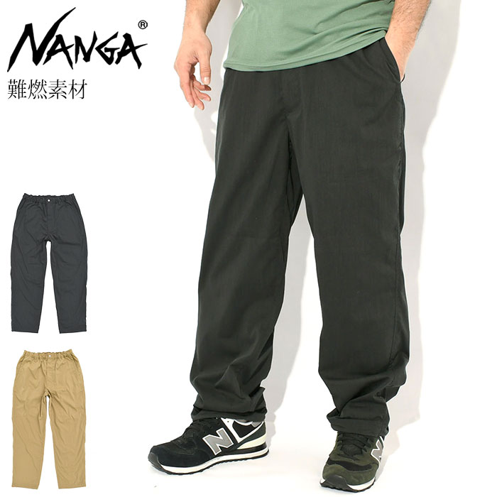 ナンガ NANGA パンツ メンズ ヒノック リップストップ カジュアル ( NANGA Hinoc Ripstop Casual Pant アウトドア レジャー キャンプ キャンプファイヤー 焚き火 難燃 ボトムス メンズ 男性用 N2600-1D073A ) ice field icefield