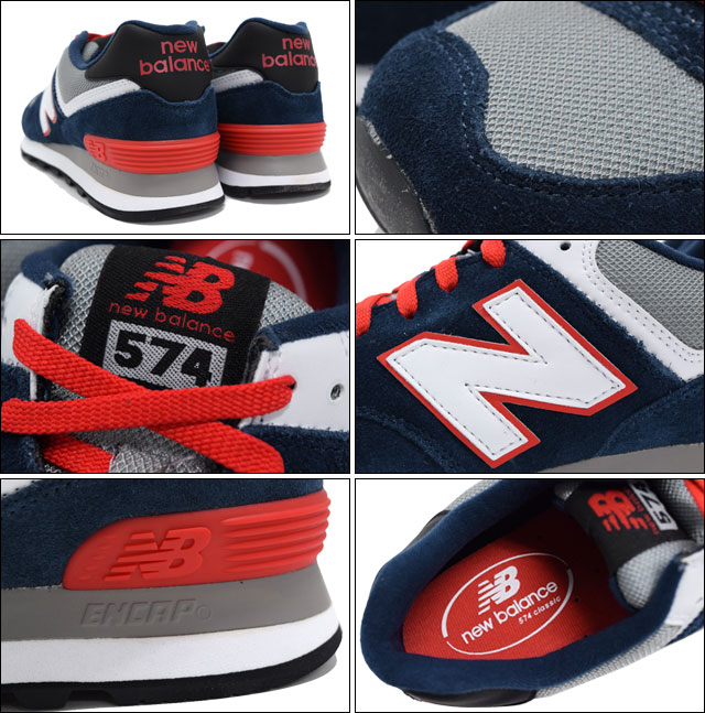 new balance 574 men's navy red new balance 574 men's navy red