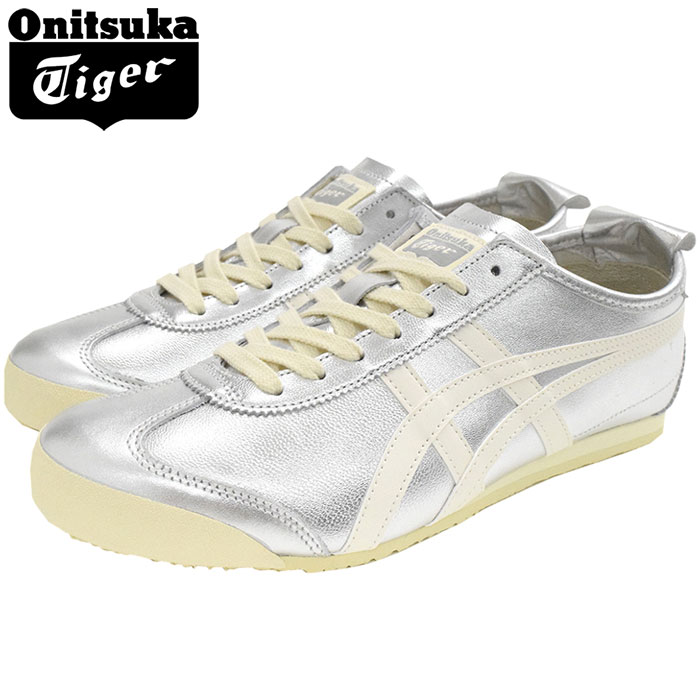送料無料 オニツカタイガー スニーカー Onitsuka Tiger Mexico シューズ 66 Silver Off White スニーカー メンズ靴 オニツカタイガー Onitsuka Tiger スニーカー メンズ 男性用 メキシコ 66 Silver Off White Onitsuka Tiger Mexico 66 シルバー 銀 Sneaker Mens 靴