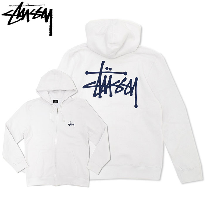 楽天市場】(ステューシー) STUSSY BASIC STUSSY ZIP HOOD (ZIP HOOD
