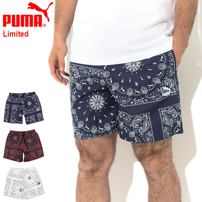 人気ブランドの 海外限定 日本未発売 Black Black Puma Puma 半ズボン メンズ Shorts Dime プーマ ブランド 人気 新作 ボトムス パンツ