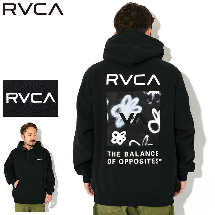 国内配送★RVCA★× AZUL オーバーサイズパーカー 3色展開 