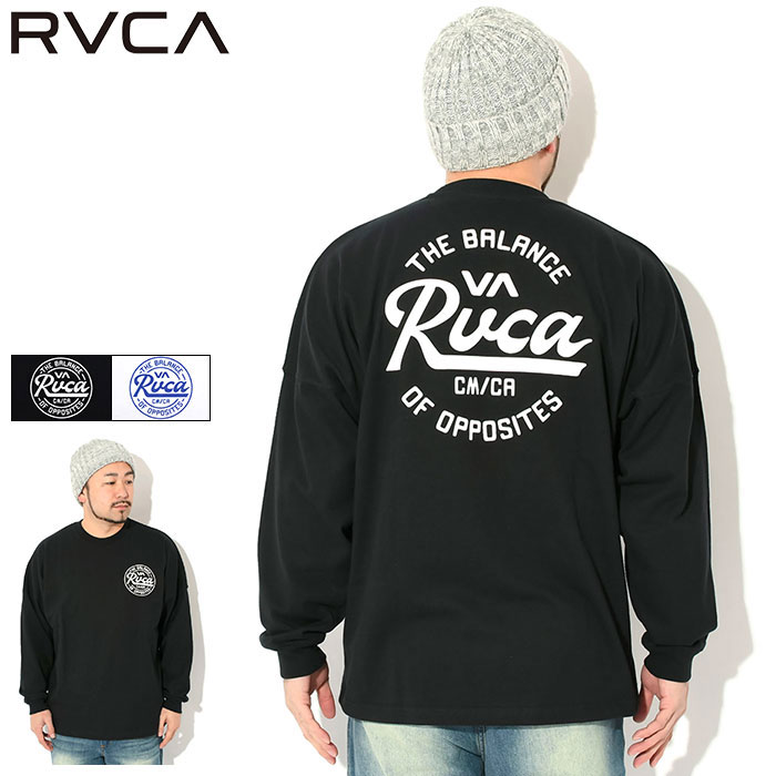 RVCA - RVCA オーバーサイズ フィット ロンT RVCA】オーバーサイズ ロゴ ロンT☆色違い多数あり！！ (RVCA/T