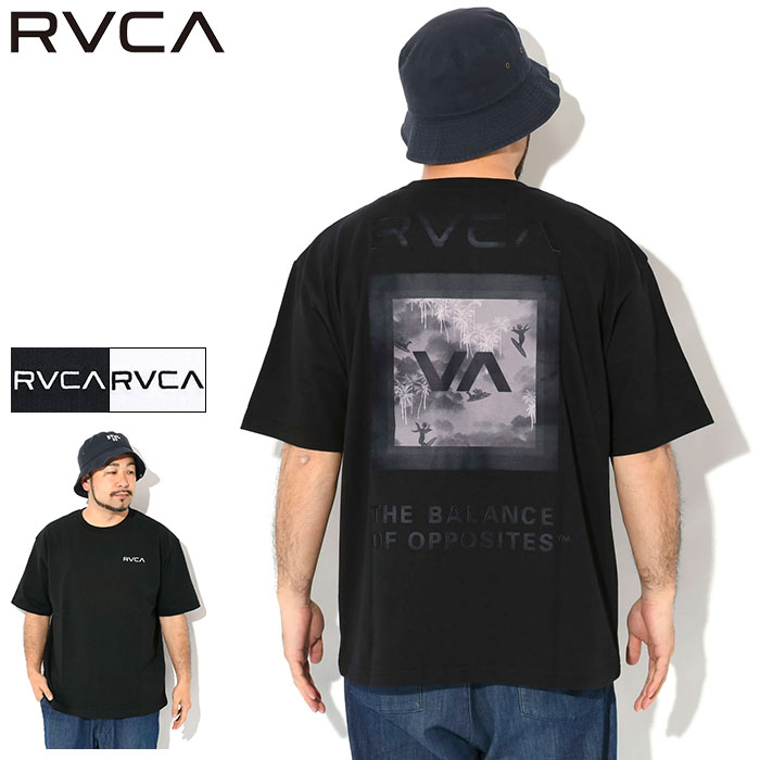 楽天市場】ルーカ RVCA Tシャツ 半袖 メンズ パーム ボックス