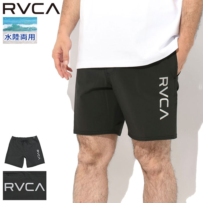 OUTLET】【直営店限定】RVCA メンズ ESCAPE ELASTIC PRINT SHORT