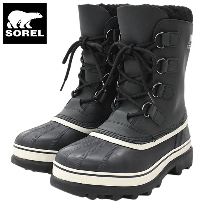 【新品未使用品】SOREL CARIBOU ブラック/グレー 女性用ブーツ 楽天市場】ソレル SOREL スノーブーツ レディース 女性用 カリブー WP