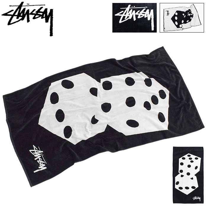 ステューシー Stussy 手拭 メンズ Dice Jacquard Beach Stussy Towel オムニバスタオル ビーチタオル メンズ 男子用むき 1387 Usaマネキン 法条 威儀 ストゥーシー スチューシー 小物 Ice Field Icefield Bidbuyimporters Com