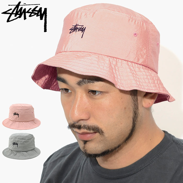 stussy nylon taslan bucket hat