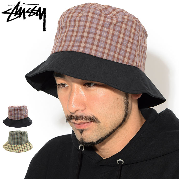 Stussy バケハ ヘイリービーバー着用 チェック ハット Stussy バケハ ヘイリービーバー着用 チェック ハット - メルカリ