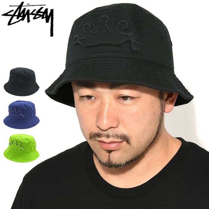 楽天市場】ステューシー STUSSY バケット ハット Stock Bucket Hat 帽子 ( stussyhat メンズ・男性用 1321023  USAモデル 正規 品 ストゥーシー スチューシー )[M便 1/1] ice field icefield : ice field（アイスフィールド）