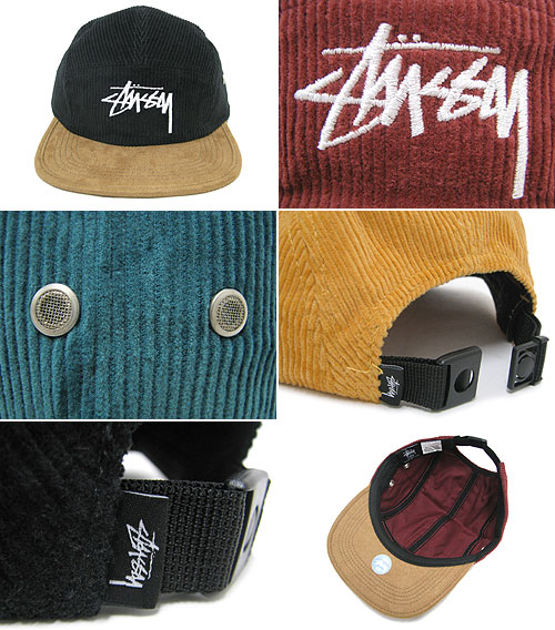 STUSSYステューシーTwo Dice Cord Low Pro Cap キャップ (STUSSY