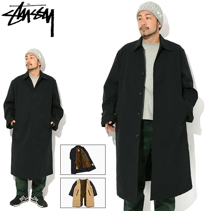 ジャケット・アウター STUSSY Wool Trench JKT STUSSY ステューシー ジャケット メンズ Wool Trench(stussy jkt coat
