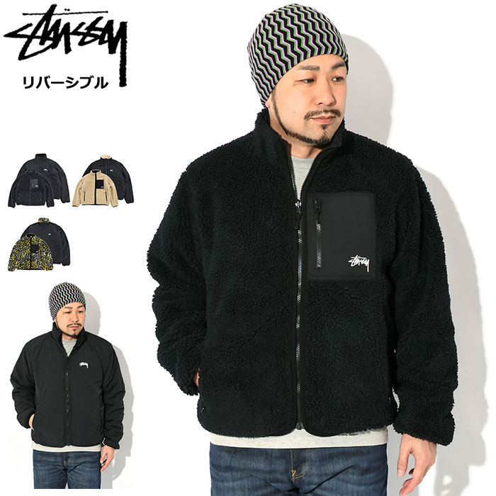 楽天市場】ステューシー STUSSY ジャケット メンズ Beach Mob Bing 