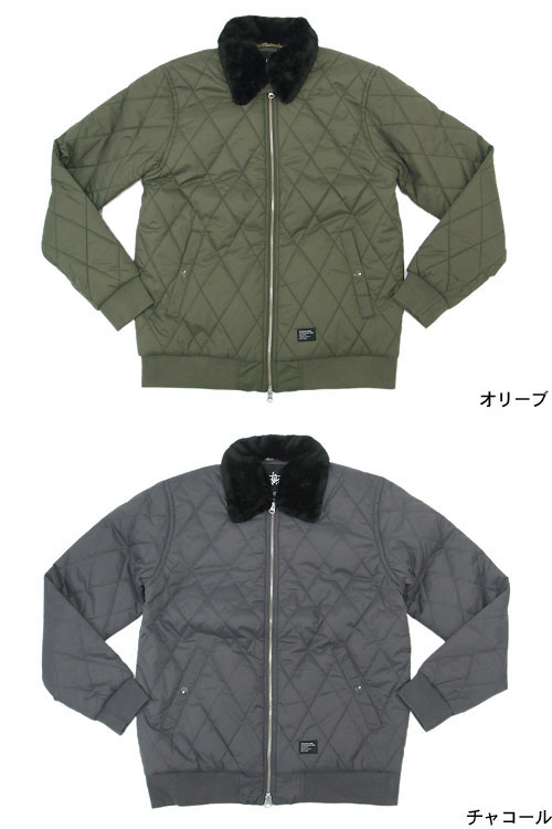    STUSSY  Lux Quilted Bomber   stussy  JKT 