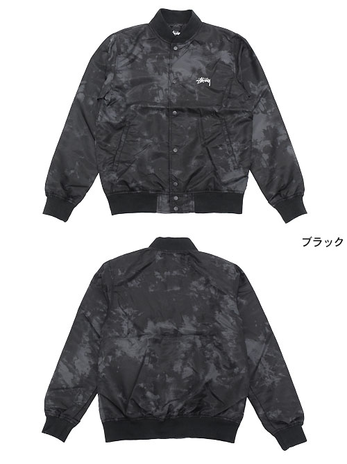 ice field Stussy  STUSSY  15S Satin Bomber  jacket stussy  