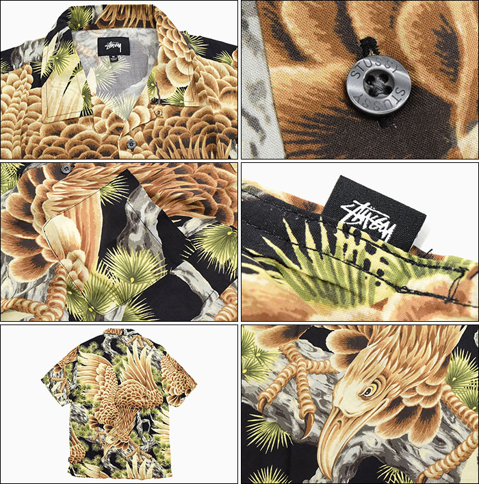 新発売の ステューシー Stussy シャツ 半袖 メンズ Big Falcon Stussy Shirt アロハシャツ オープンカラーシャツ カジュアルシャツ トップス メンズ 男性用 Usaモデル 正規 品 ストゥーシー スチューシー 本店は Haringeylawcentre Org Uk