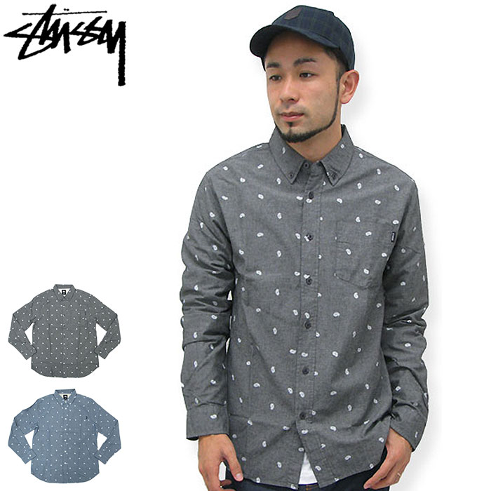 楽天市場】ステューシー STUSSY シャツ 長袖 メンズ Cypress