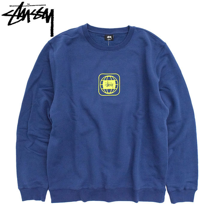 楽天市場 ステューシー Stussy トレーナー メンズ Universal Stussy Sweat スウェット スエット トレナー トレイナー トップス メンズ 男性用 Usaモデル 正規 品 ストゥーシー スチューシー Ice Field Icefield Ice Field アイスフィールド