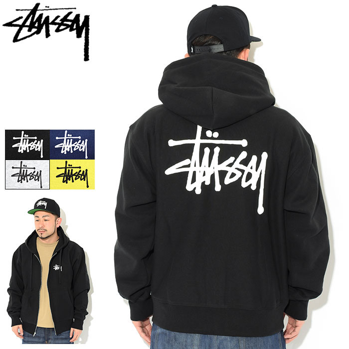 楽天市場 ステューシー Stussy パーカー ジップアップ メンズ Basic Stussy Full Zip Hooded Sweat パーカー フード フーディ トップス Zip Up Hoody Parker フルジップ ベーシック メンズ 男性用 Usaモデル 正規 品 ストゥーシー