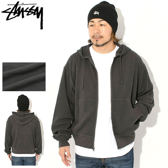 ステューシー STUSSY パーカー ジップアップ メンズ Light Weight Thermal ( full zip hoodie サーマル フード フーディ スウェット Zip up Hoody Parker ジップパーカー フルジップ トップス 1140410 USAモデル 正規 品 ストゥーシー スチューシー )｜ice field（アイスフィールド） 31,900円