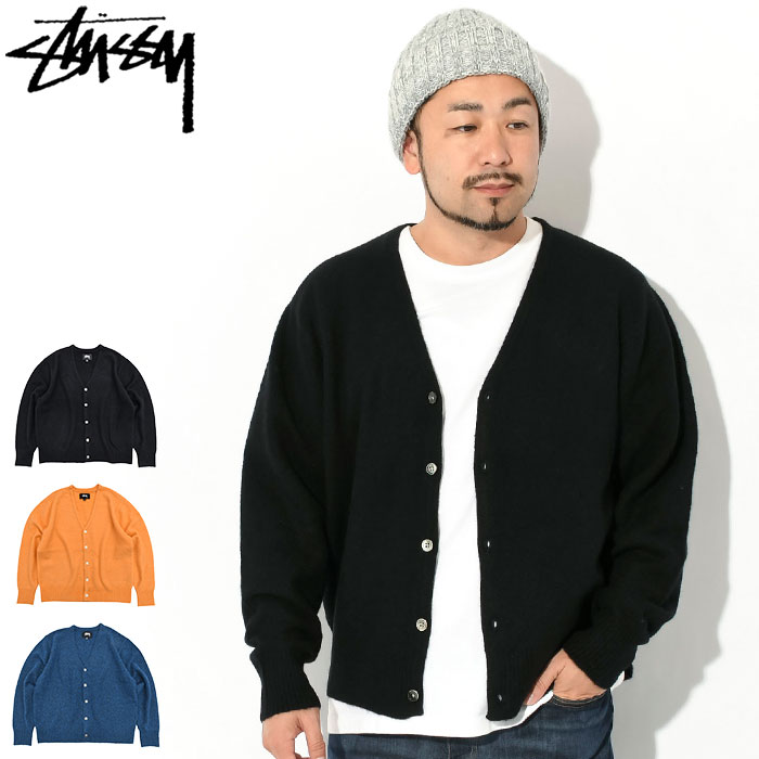 楽天市場】ステューシー STUSSY カーディガン Shaggy ( stussy 