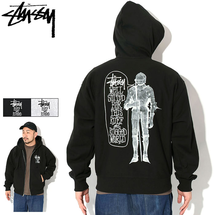 【STUSSY】★パーカー★ STU APPLIQUE HOODIE Stüssy: Men's Applique Hoodie (Black) | DSMNY E-SHOP