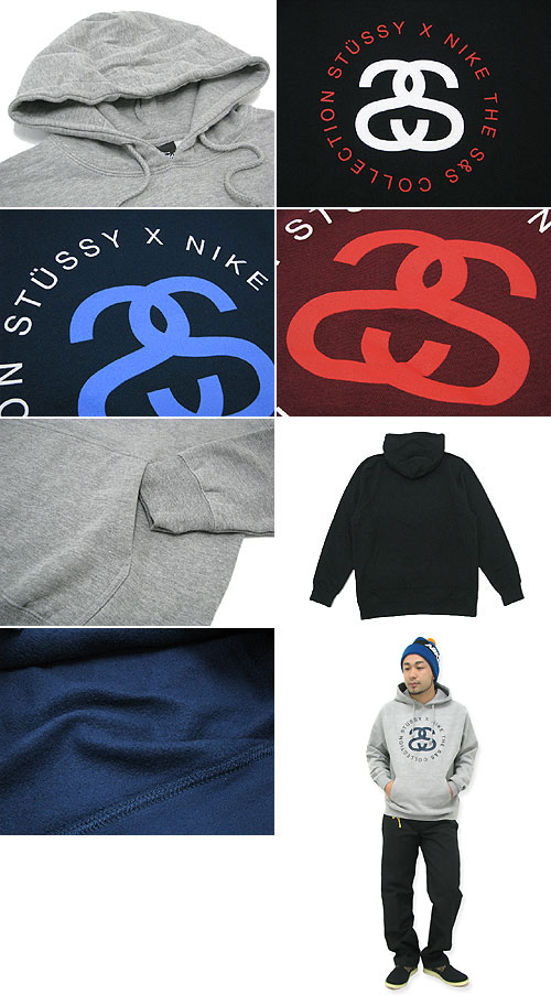 【楽天市場】ステューシー STUSSY×NIKE S&S Collection SNS Circle プルオーバー パーカー コラボ