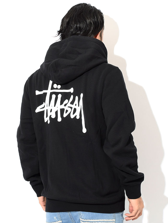 早割クーポン ステューシー Stussy パーカー ジップアップ メンズ レディース Basic Stussy Full Zip Hooded Sweat パーカー フード フーディ トップス Zip Up Hoody Parker フルジップ ベーシック メンズ 男性用 Usaモデル 正規 品 ストゥーシー