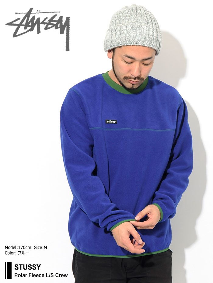 驚きの安さ ステューシー Stussy カットソー 長袖 メンズ Polar Fleece Stussy Crew フリース トップス メンズ 男性用 1148 Usaモデル 正規 品 ストゥーシー スチューシー Ice Field Icefield 早割クーポン Affectofoundation Org