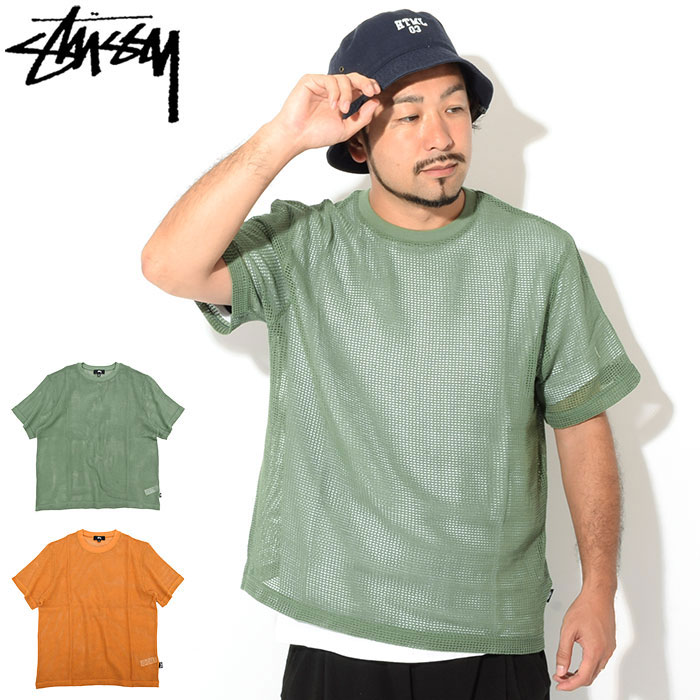 楽天市場】ステューシー STUSSY カットソー 長袖 メンズ Cotton Mesh 