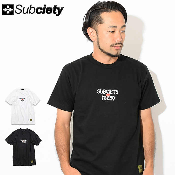 【楽天市場】サブサエティ Subciety Tシャツ 半袖 メンズ ジャパニーズ(subciety サブサエティー Japanese S/S
