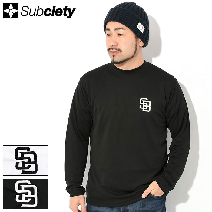 楽天市場】サブサエティ Subciety ロンT Tシャツ 長袖 メンズ エン