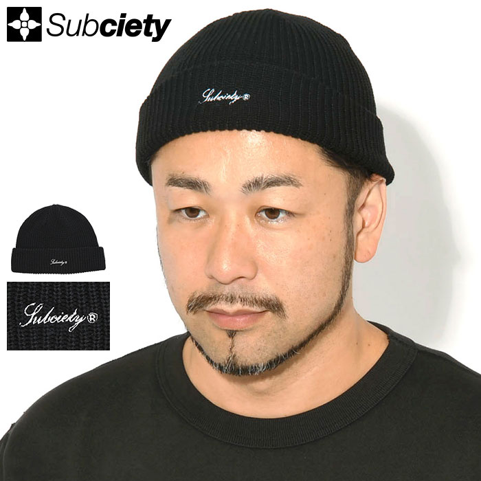 楽天市場】サブサエティ Subciety ニット帽 メンズ スラッガー